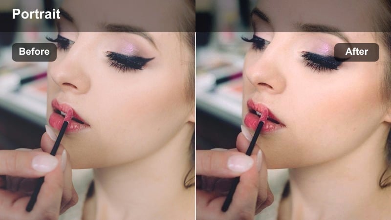 Edgy nighttime portrait in a city alley with cool tones and gritty contrast