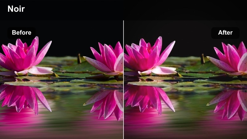 Moody night alley with a single streetlight and matte, low-key exposure.