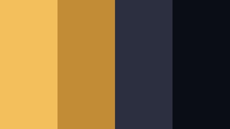 midnight golden topaz accents golden topaz color palette with hex codes