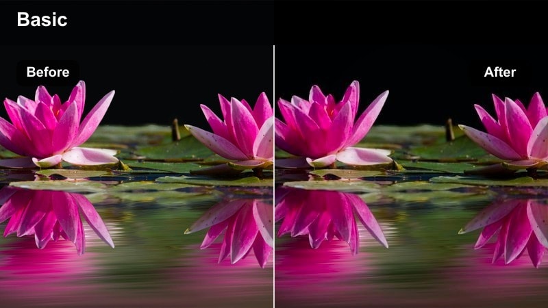 Person standing in a dim kitchen at night with cool, desaturated color grading.