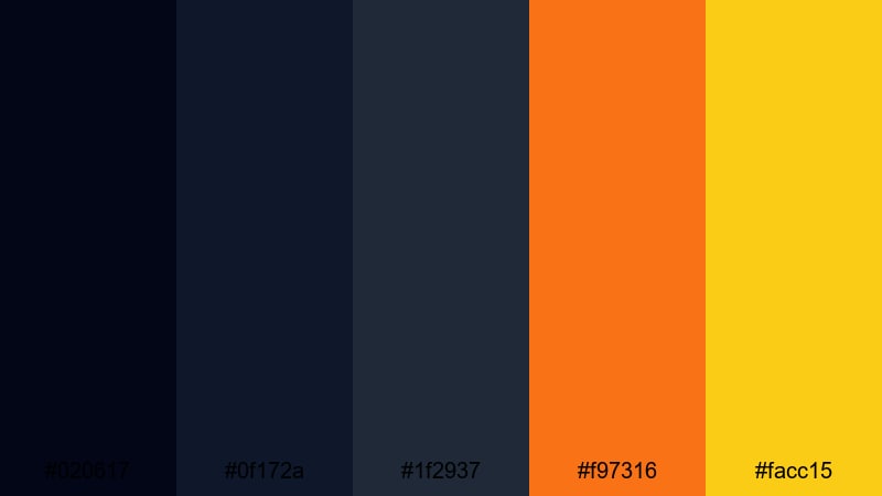midnight masquerade halloween color palette with hex codes