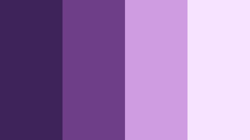 midnight orchid whispers velvet violet color palette with hex codes