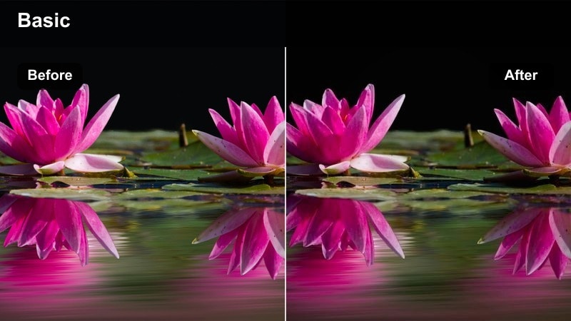 Night chase scene on a rooftop with cool blue cinematic grading