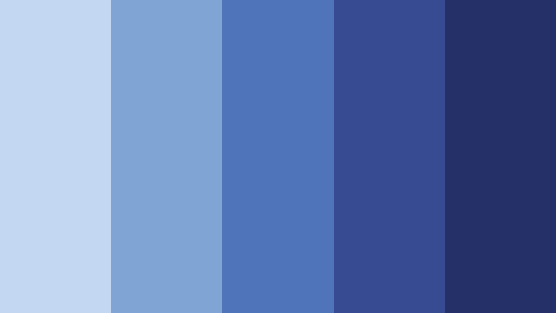midnight sapphire analogous color color palette with hex codes