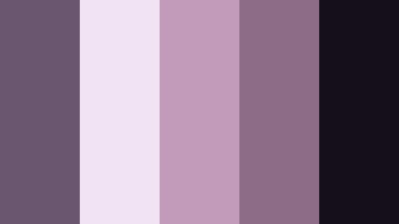 midnight script story shadow mauve color palette with hex codes