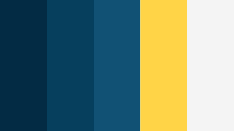 midnight tidal drama deep ocean blue color palette with hex codes
