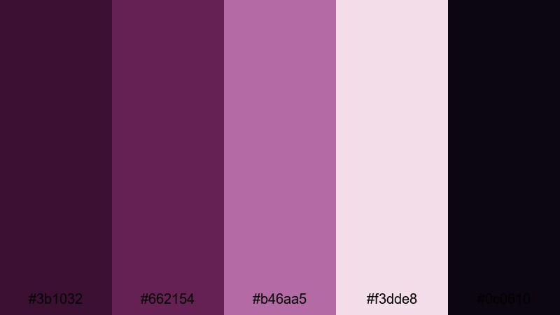 midnight vineyard waltz vineyard color palette with hex codes
