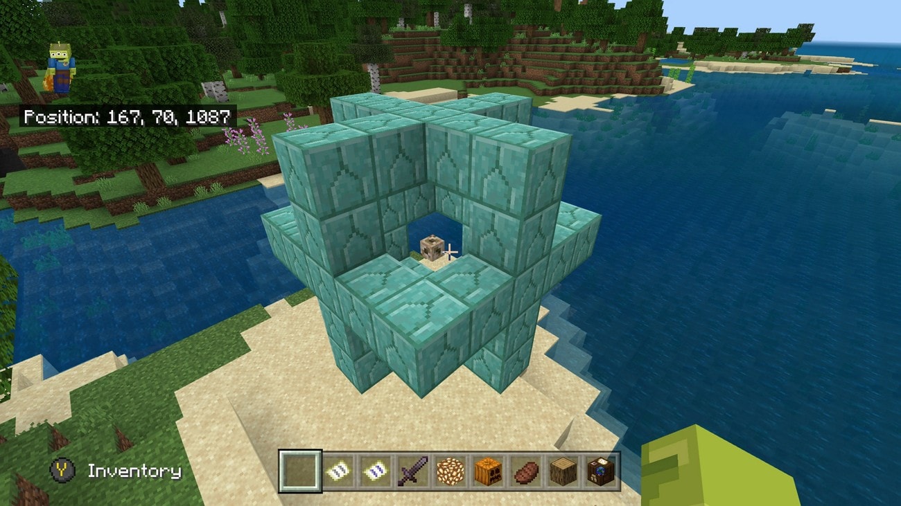 how to make a minecraft conduit