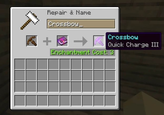 minecraft-crossbow-enchantment-quick-charge