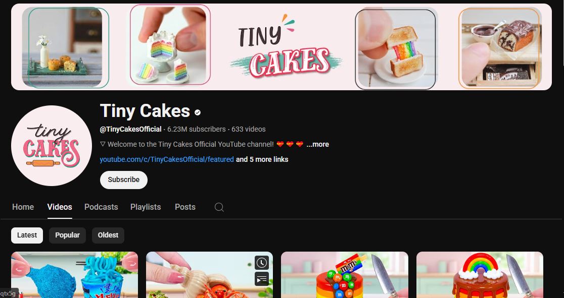 miniature cake decorating videos