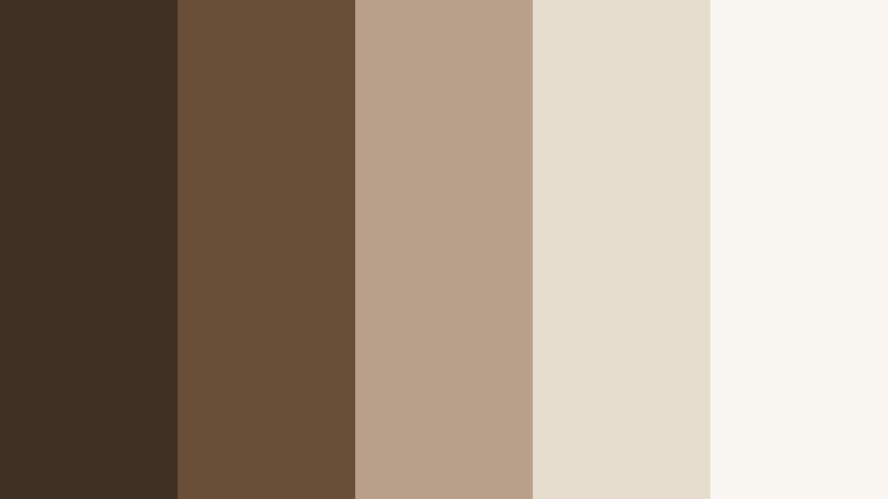 minimal bark interface forest bark color palette with hex codes