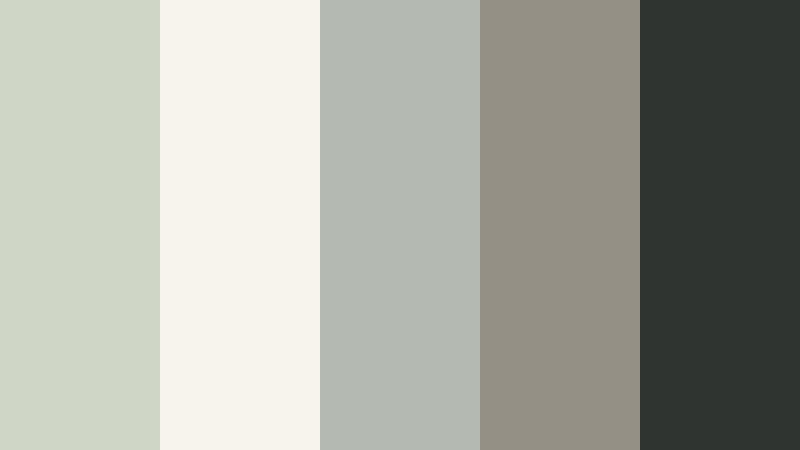 minimal interior mood desert sage color palette with hex codes