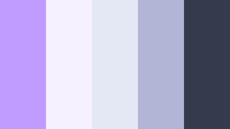 minimal lilac interface solar lilac color palette with hex codes