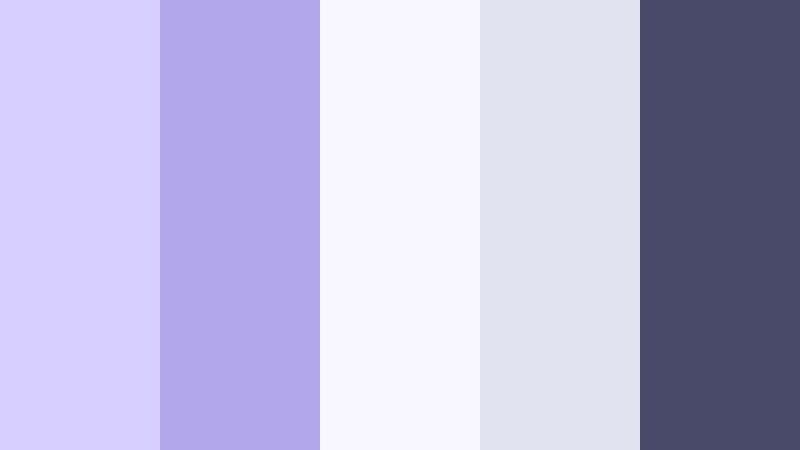 minimalist moon studio lunar lavender color palette with hex codes