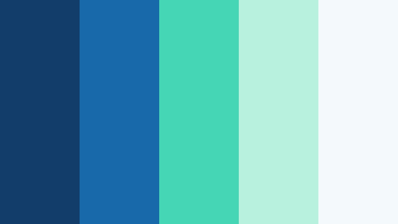 mint signal studio cobalt and mint saas dashboard color color palette with hex codes