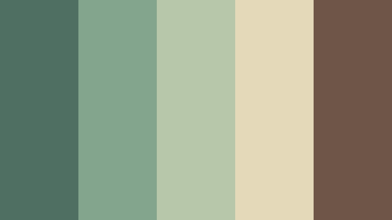 minted film garden vintage film color color palette with hex codes