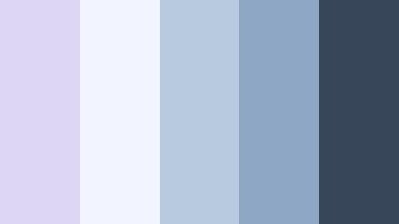 misty coastal shore lavender mist color palette with hex codes