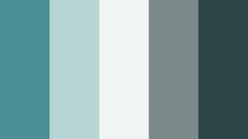 misty harbor sterling teal sterling teal color palette with hex codes