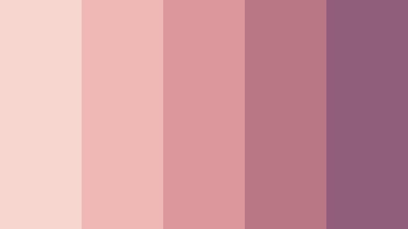 misty rose garden analogous color color palette with hex codes