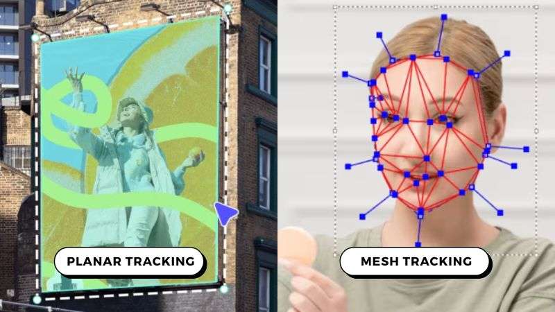 the difference with planar tracking