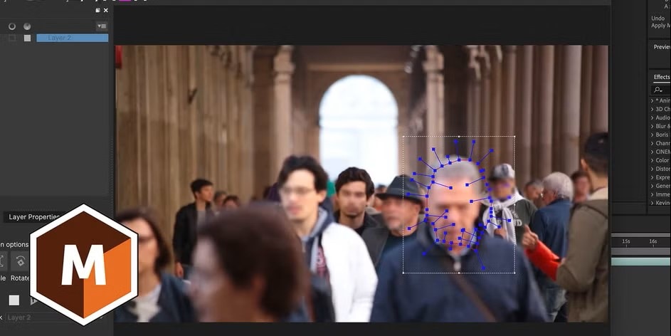 Mocha AE interface