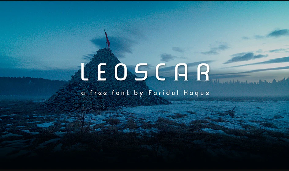 Font Modern Leoscar