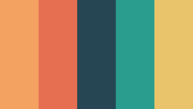 modern solar minimalism sunrise color color palette with hex codes