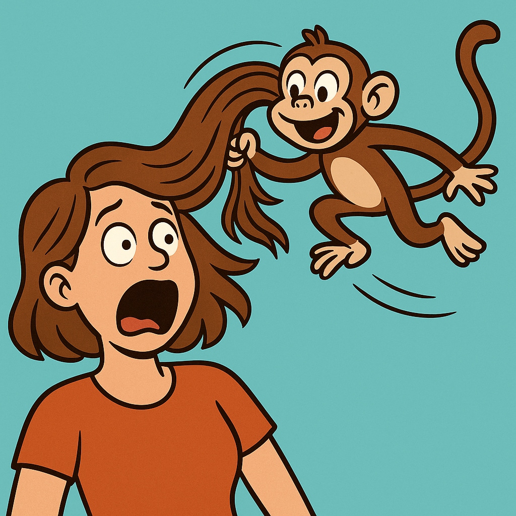what is monkey steal hair