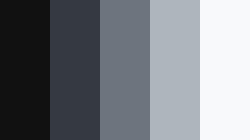 monochrome authority brand color palette color palette with hex codes