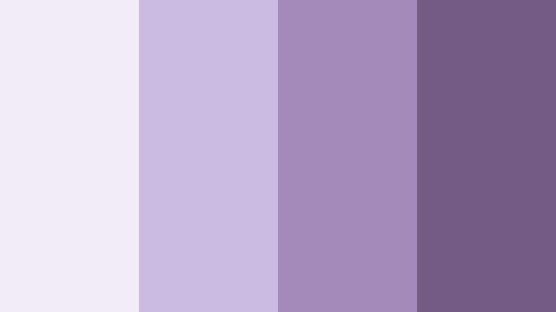 monochrome orchid gradient orchid smoke color palette with hex codes