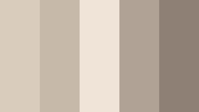 monochrome sage layers sage beige color palette with hex codes