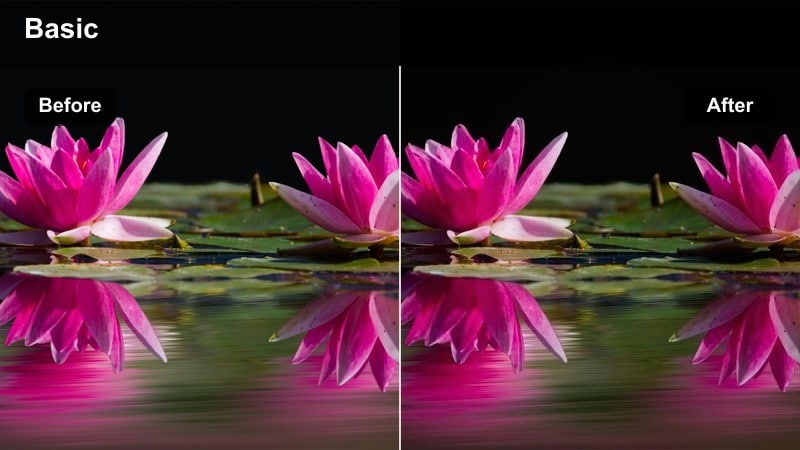 Model posing in a dim city alley at night with moody, cinematic lighting.