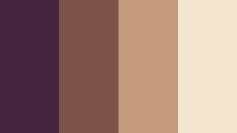 moody library plum plum shadow color palette with hex codes