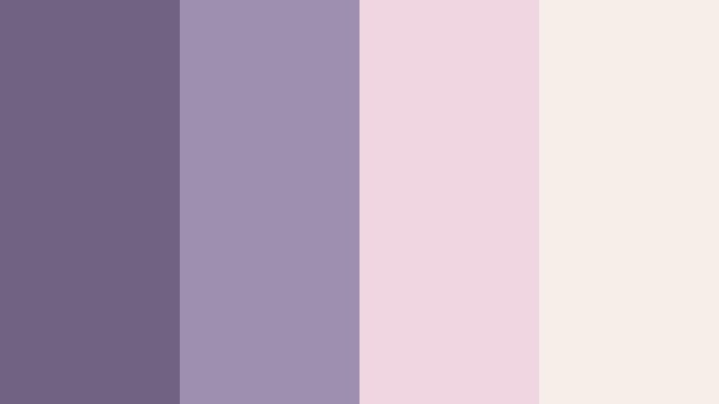 moonlit balcony serenade dusky lavender color palette with hex codes