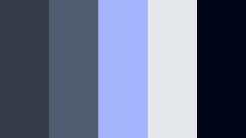 moonlit harbor whisper twilight slate color palette with hex codes