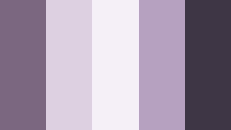 moonlit mauve garden mauve shadow color palette with hex codes