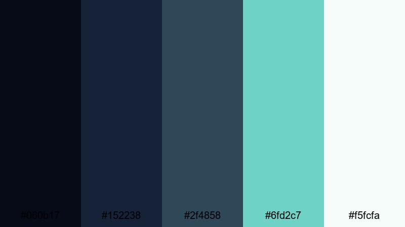 moonlit oasis reflections arabian nights color palette with hex codes