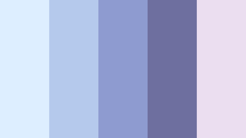 moonlit pastel sky color color palette with hex codes