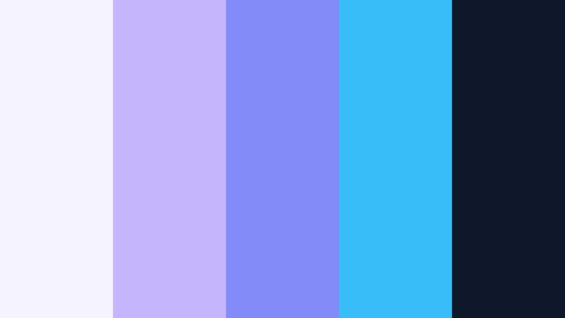 moonlit reverb music video color color palette with hex codes