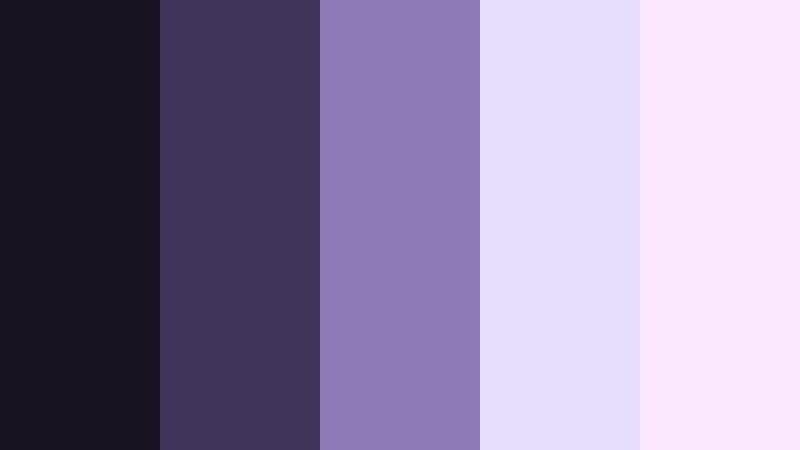 moonlit storyboard shadow scene purple color palette with hex codes