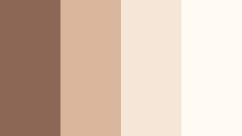 morning clay latte mountain clay color palette with hex codes