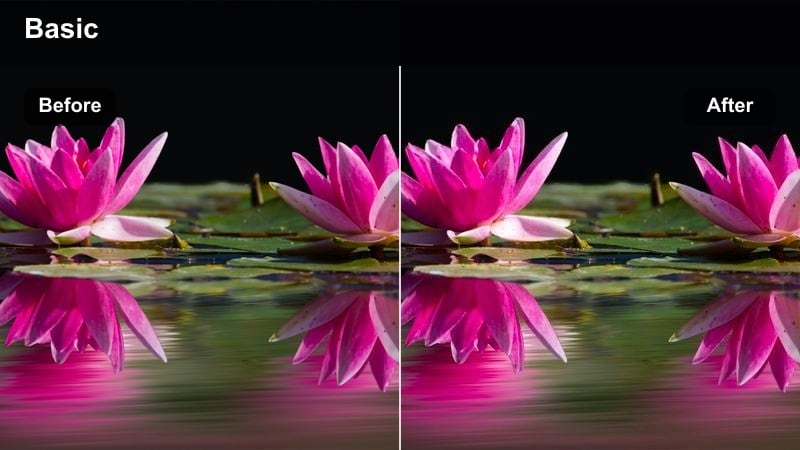 Vlogger talking to camera while walking down a city street holding a coffee cup.