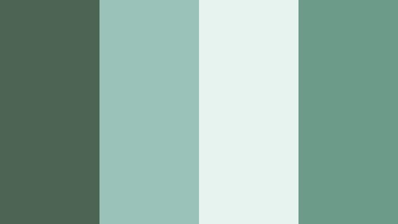 morning dew on sage dark sage green color palette with hex codes