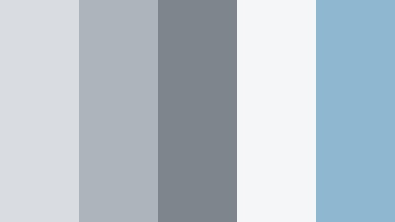 morning fog over bay misty horizon color palette with hex codes