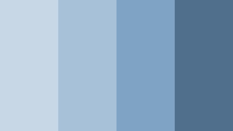 morning harbor haze mist blue color palette with hex codes