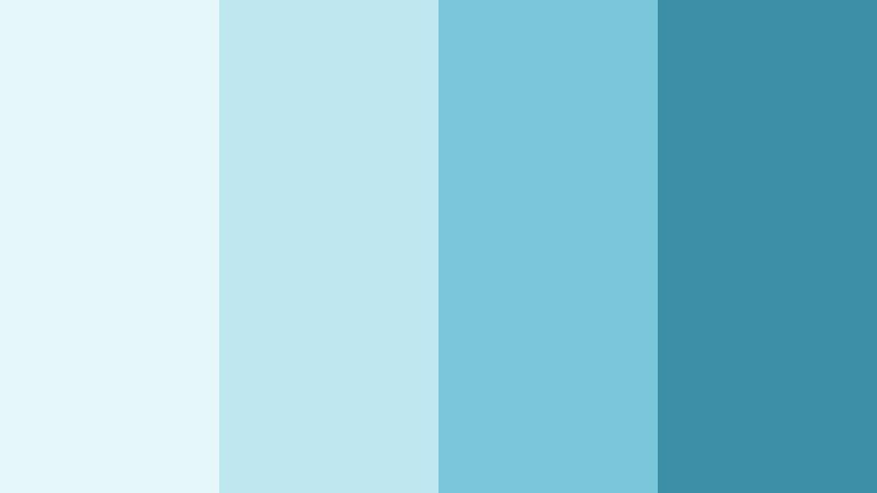 morning harbor haze ocean breeze color palette with hex codes