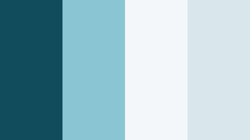 morning harbor mist tidal blue color palette with hex codes