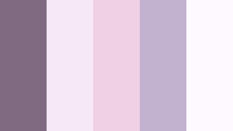 morning haze bouquet shadow mauve color palette with hex codes