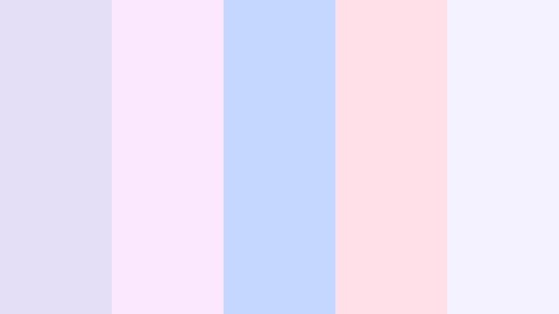 morning haze pastels lavender mist color palette with hex codes