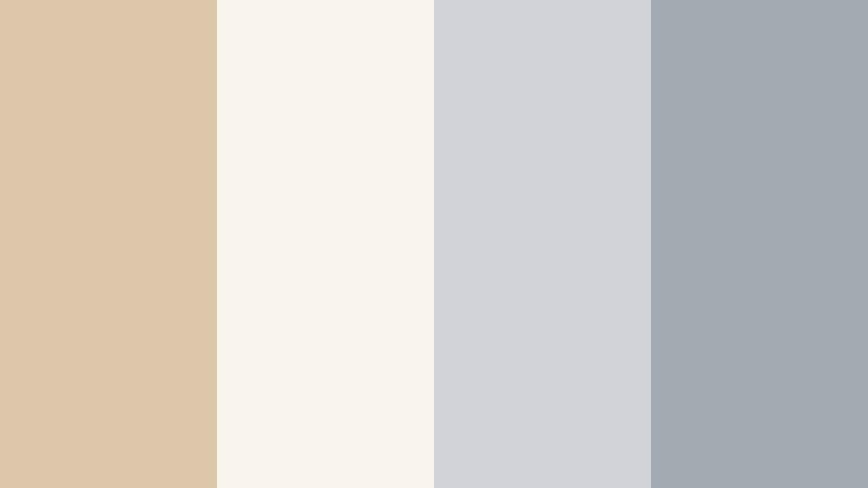 morning linen edit drift sand color palette with hex codes